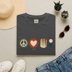 Peace Love and Backgammon 2 T-Shirt