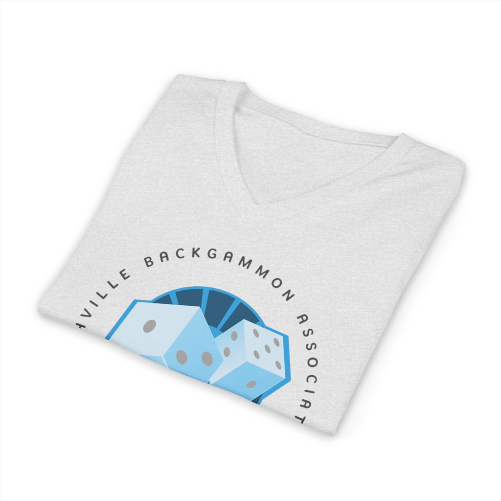 Nashville Backgammon Association "Let's Roll" V-Neck Tee