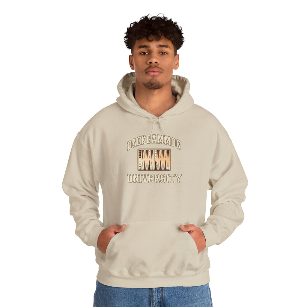 Backgammon University 2 Unisex Heavy Blend™ Hooded Sweatshirt