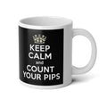 "Keep Calm and Count Your Pips" 20oz Jumbo Mug — Funny Trader Coffee Cup