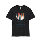 Backgammon Heart T-Shirt — "Kindness & Backgammon: Always a Good Move"