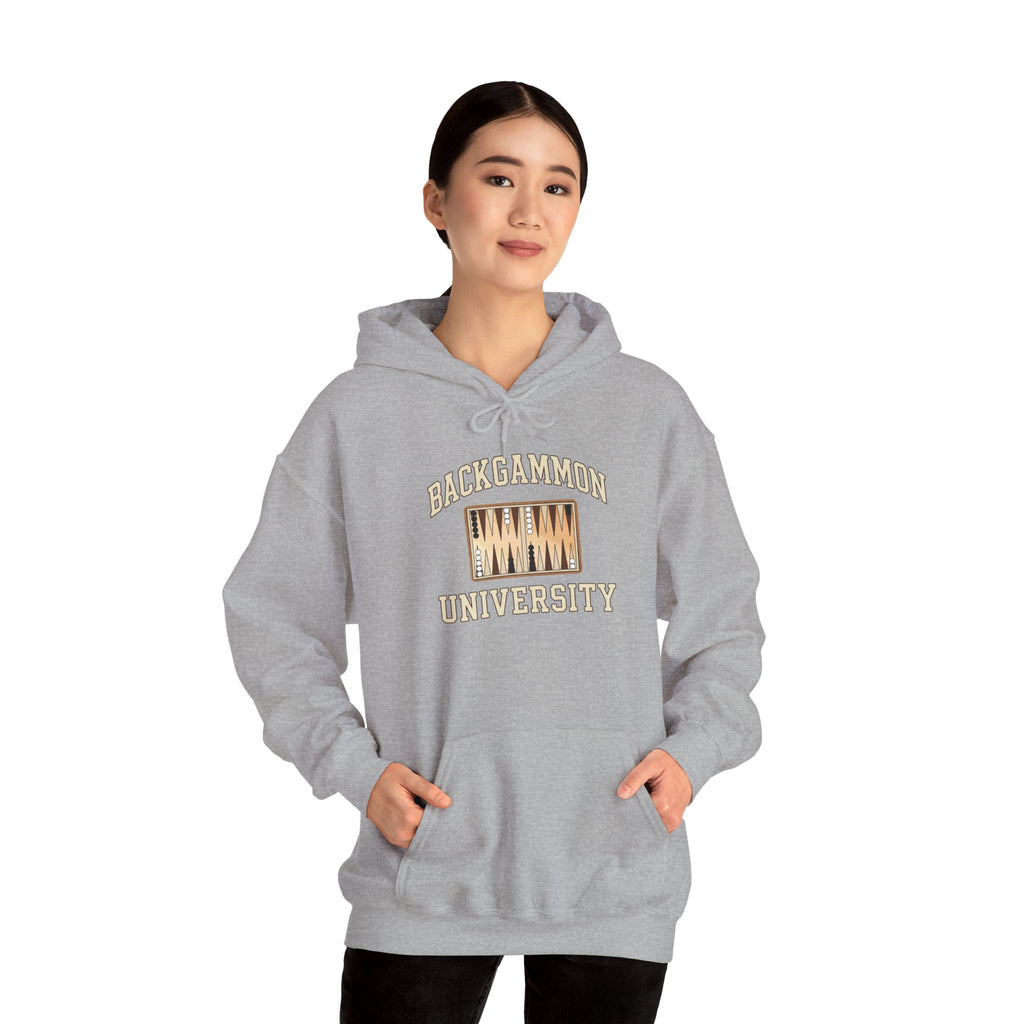 Backgammon University 2 Unisex Heavy Blend™ Hooded Sweatshirt