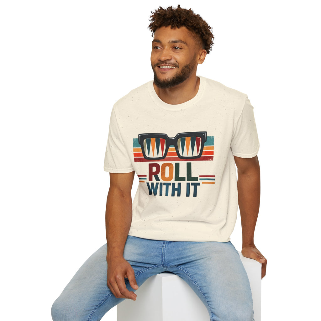 Roll with it 2 T-Shirt — Retro Summer Vibes Graphic Tee