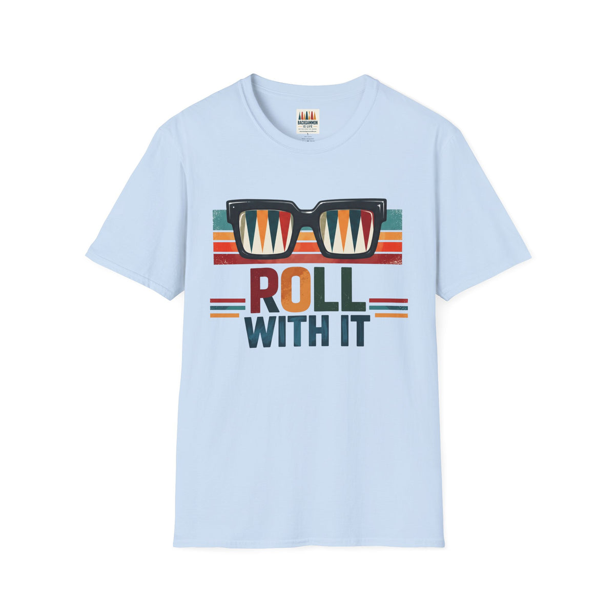 Roll with it 2 T-Shirt — Retro Summer Vibes Graphic Tee