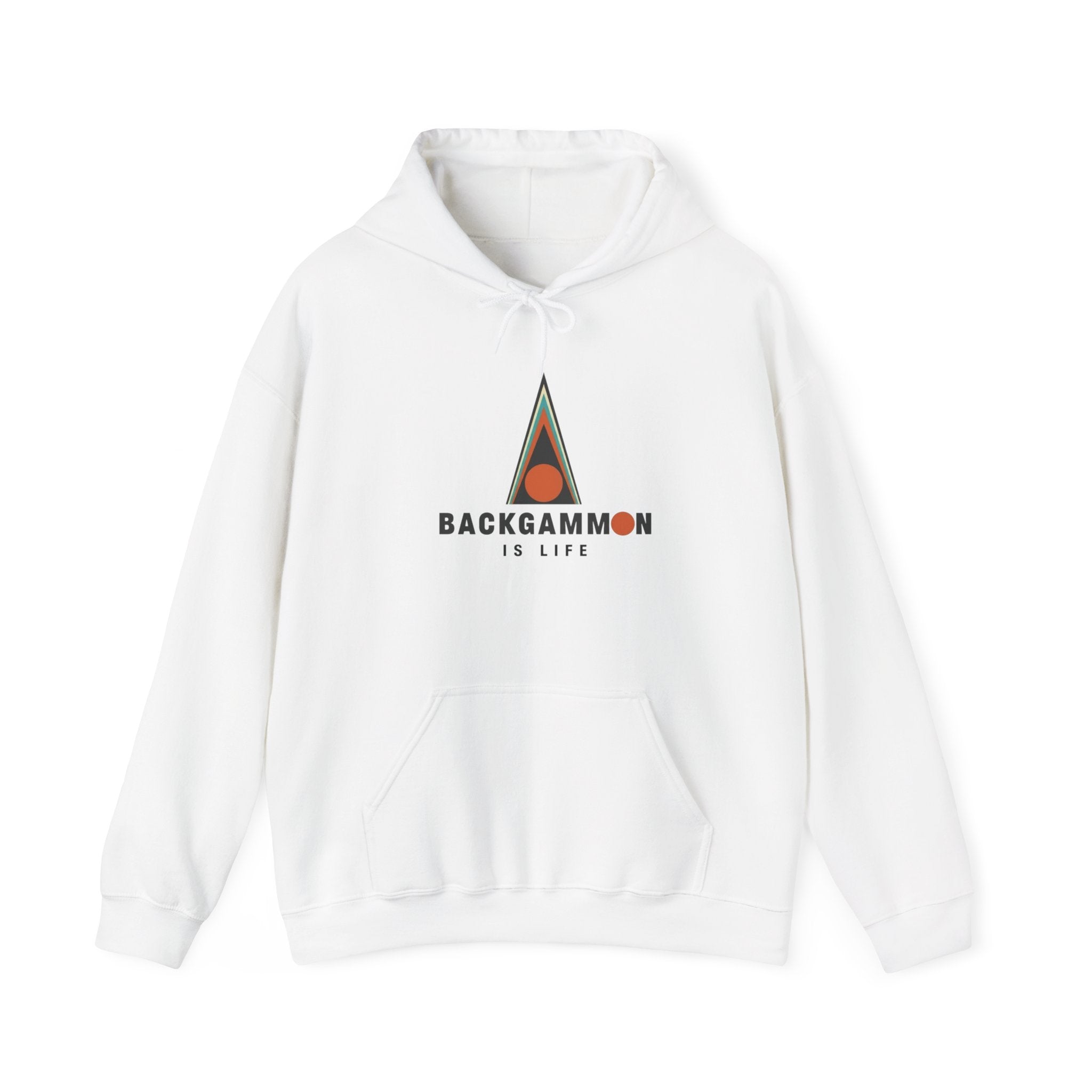 Backgammon Is Life Unisex Heavy Blend™ Hooded Sweatshirt