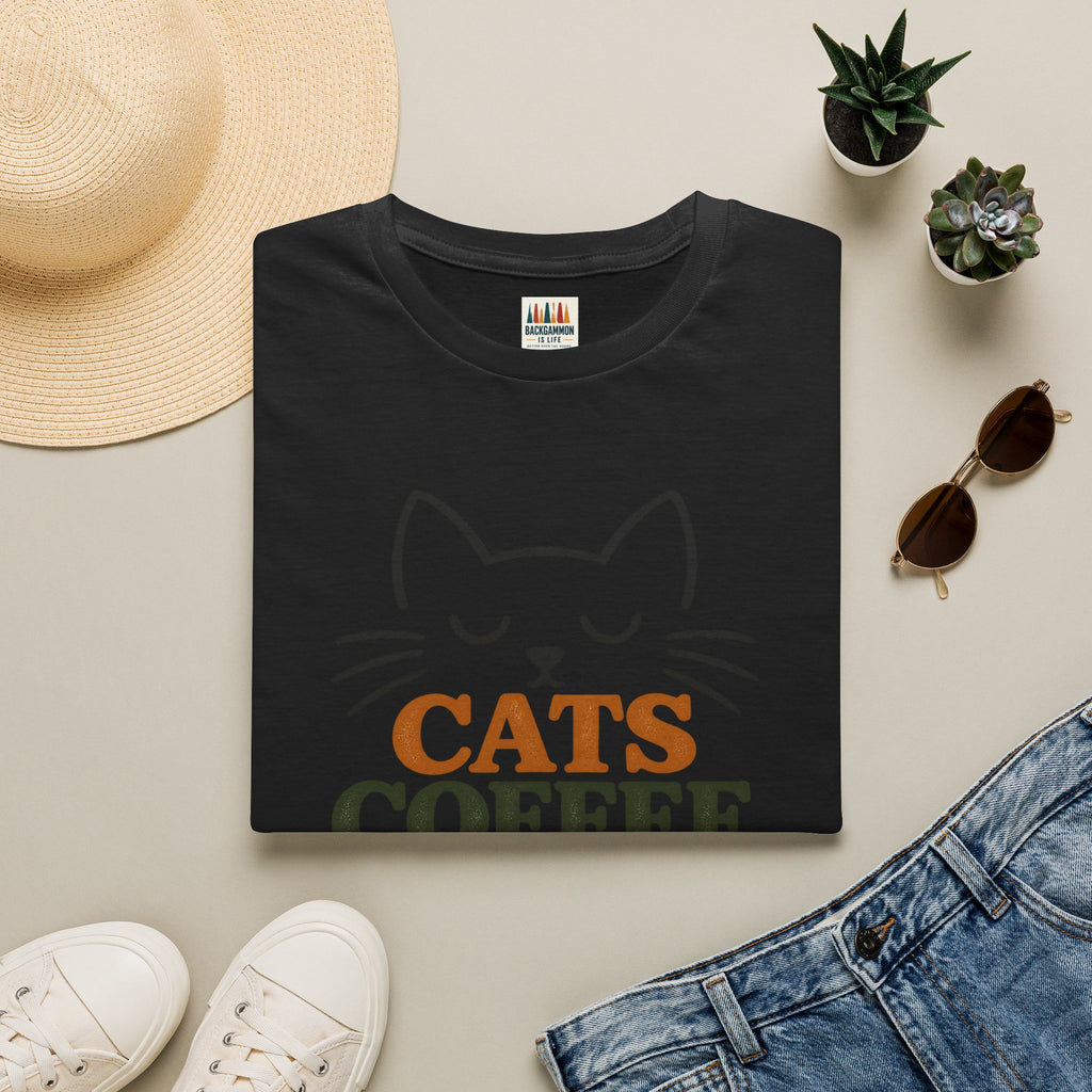 Cats, Coffee and Backgammon 1 T-Shirt