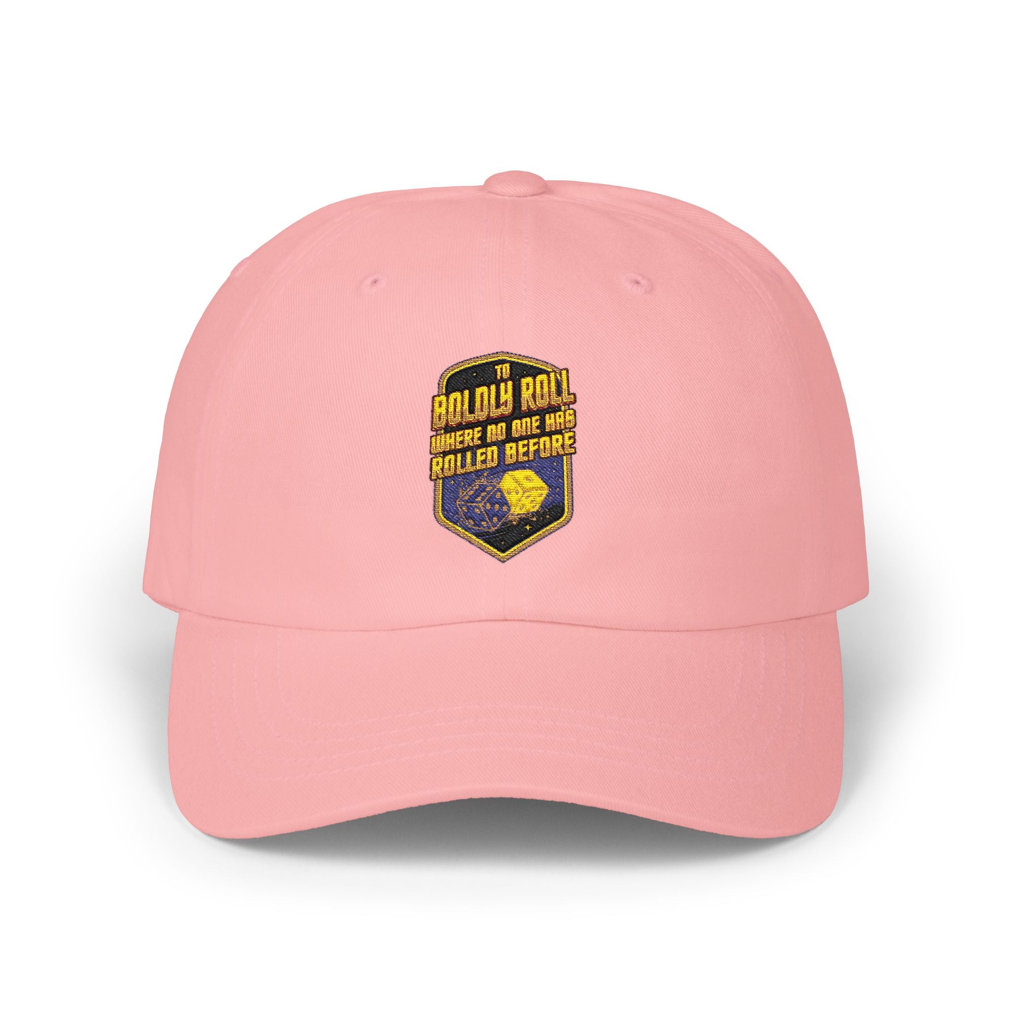 To  Boldly Roll Where No One Has Rolled Before Baseball Hat