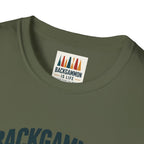 Backgammon Cheaper Than Therapy T-Shirt – Retro Sunset Board Game Tee