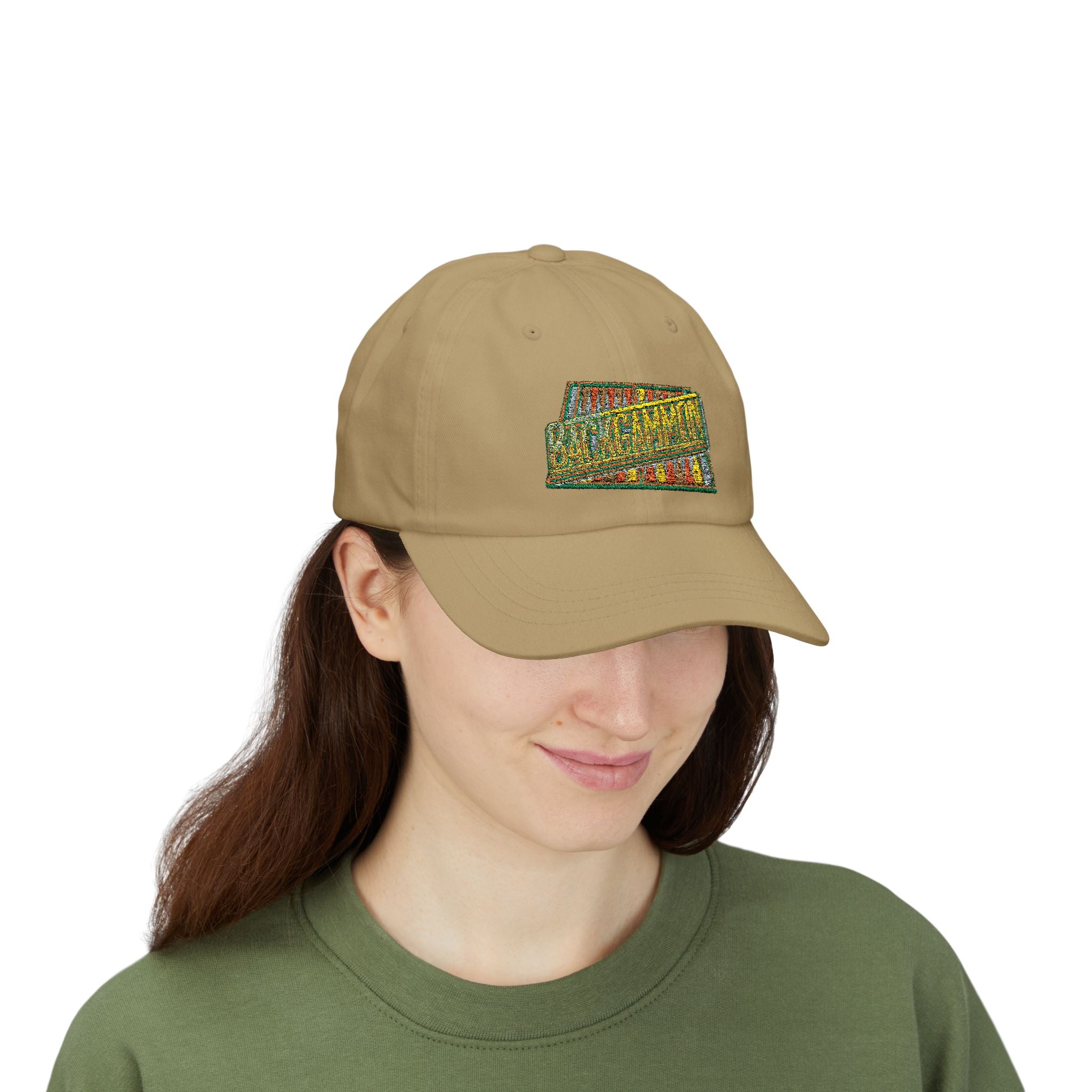 Backgammon Retro Baseball Hat