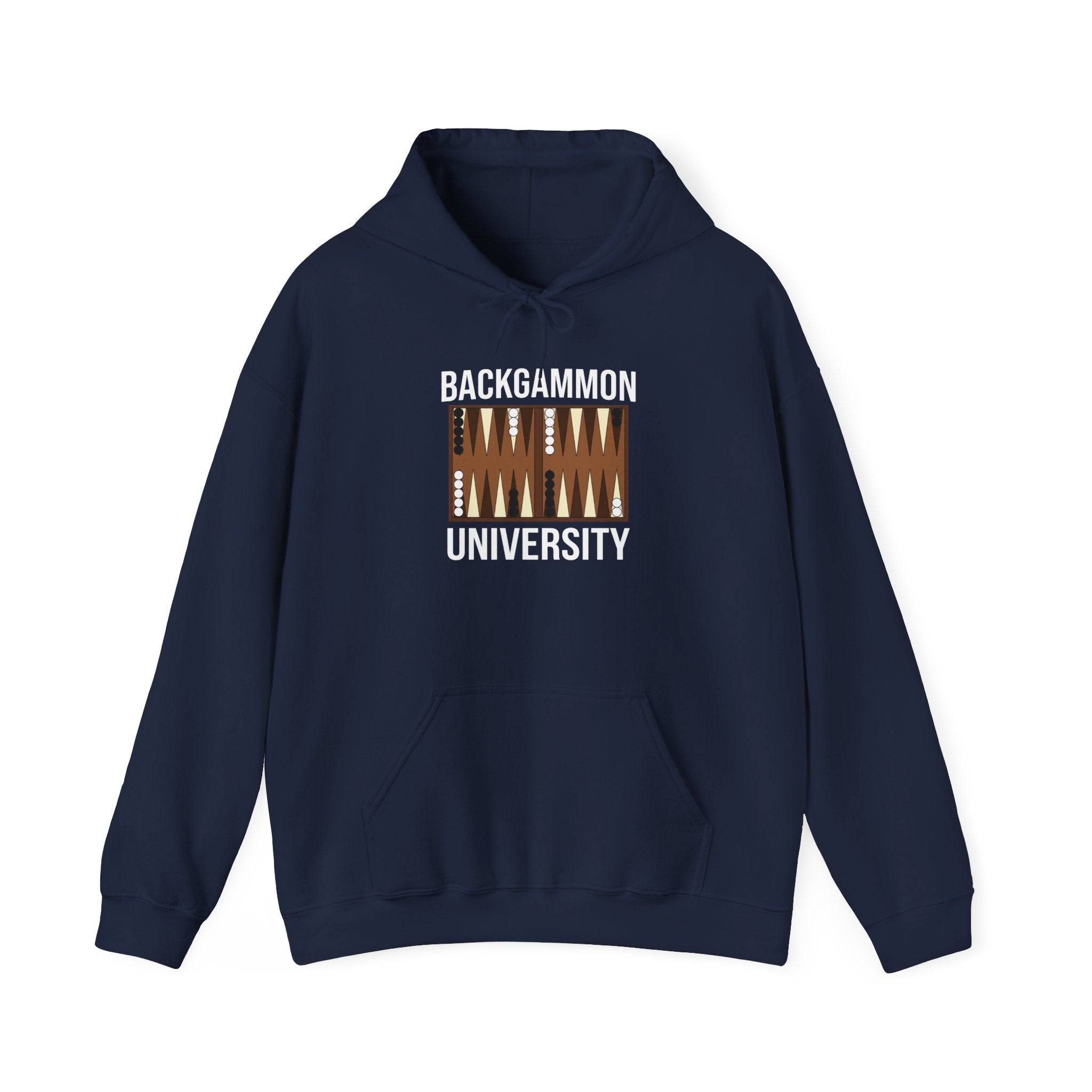 Backgammon University Unisex Heavy Blend™ Hooded Sweatshirt