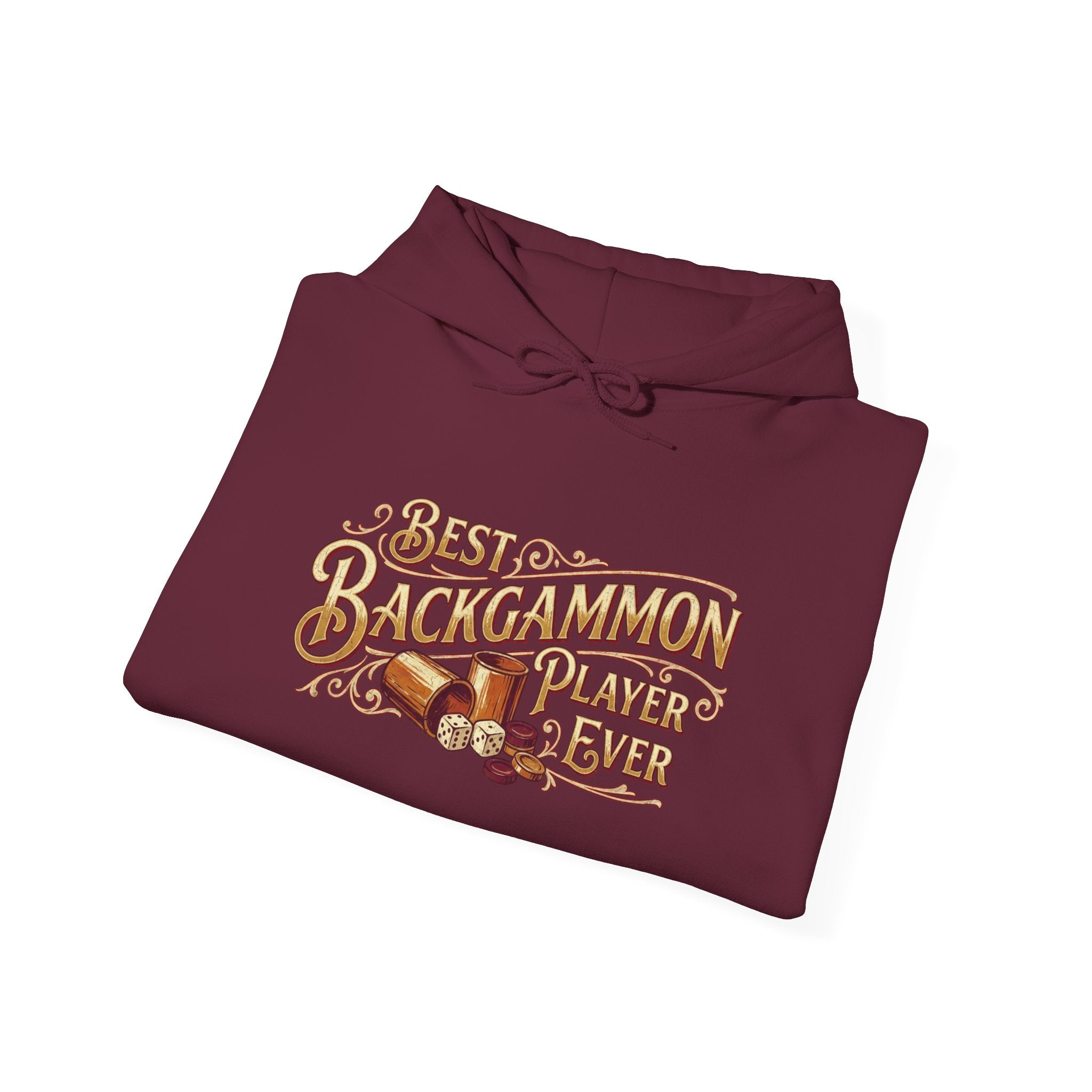 Best Backgammon Player Ever Unisex Heavy Blend™ Hooded Sweatshirt