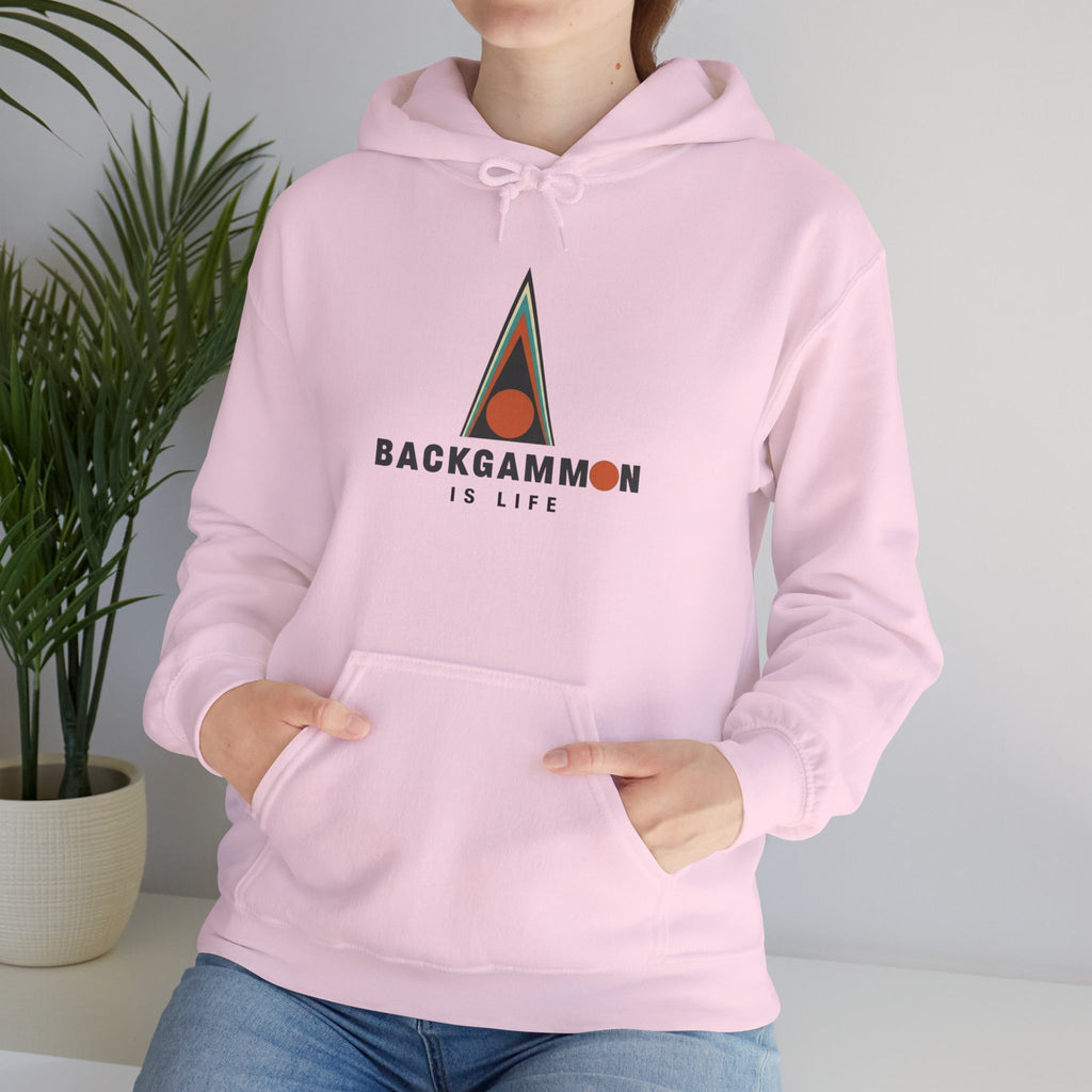 Backgammon Is Life Unisex Heavy Blend™ Hooded Sweatshirt