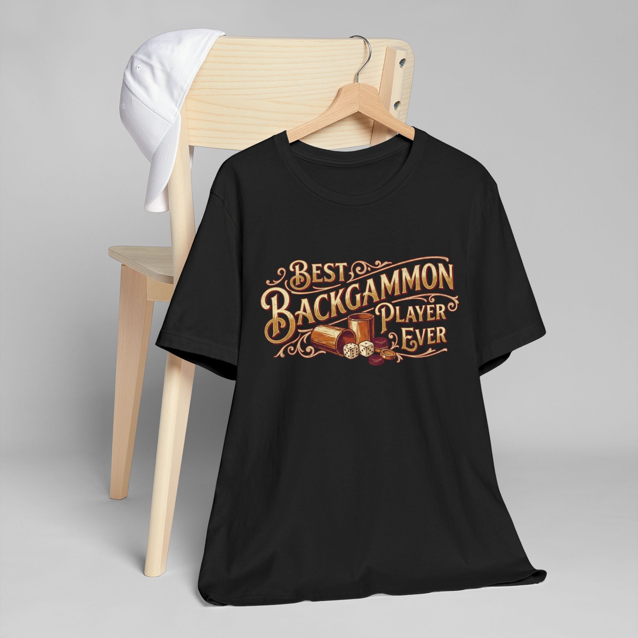 Best Backgammon Player Ever Unisex Jersey T-Shirt