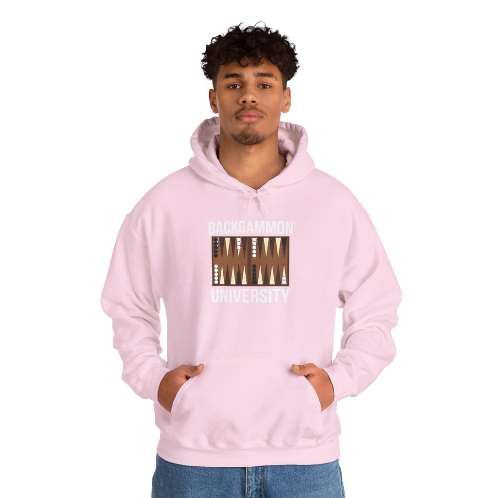 Backgammon University Unisex Heavy Blend™ Hooded Sweatshirt