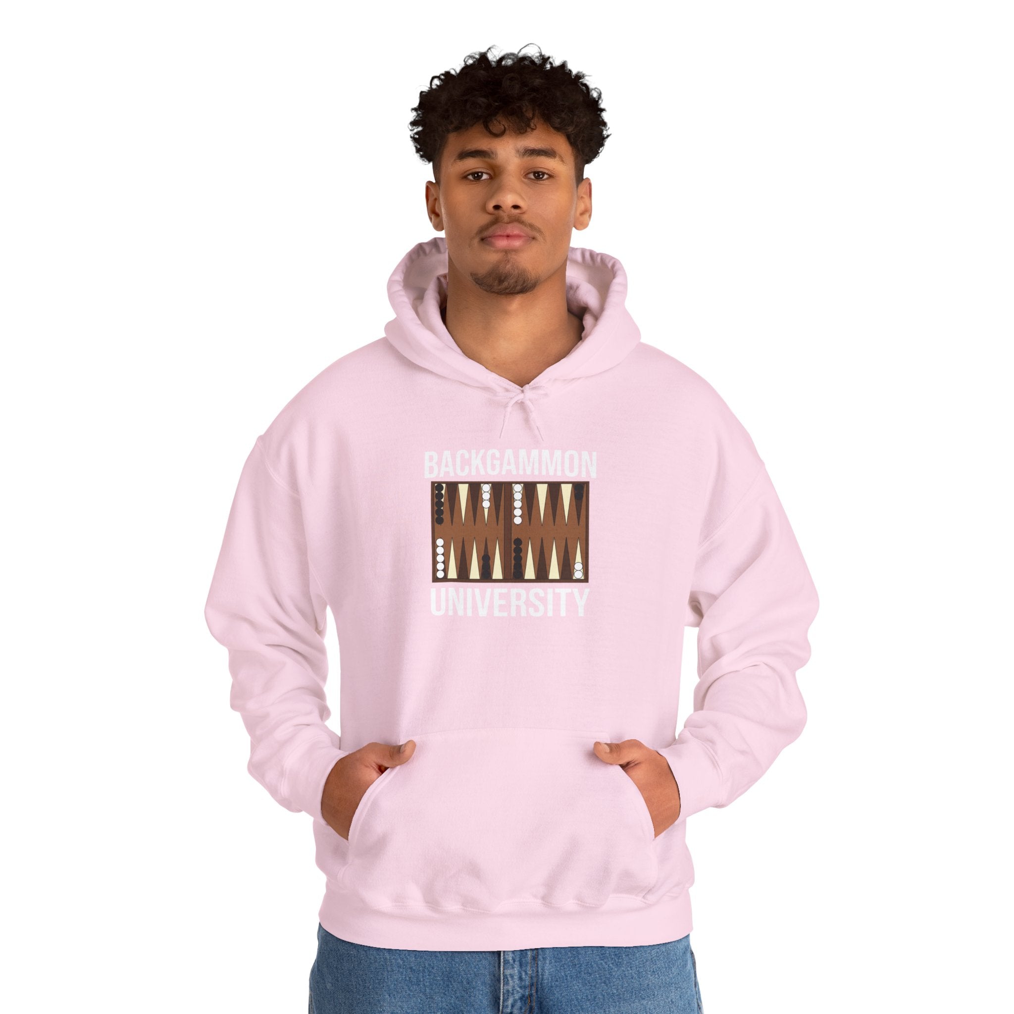 Backgammon University Unisex Heavy Blend™ Hooded Sweatshirt