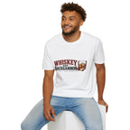 Whiskey and Backgammon T-Shirt — Vintage Bar Game Tee