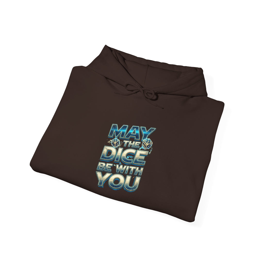May The Dice Be With You Unisex Heavy Blend™ Hooded Sweatshirt