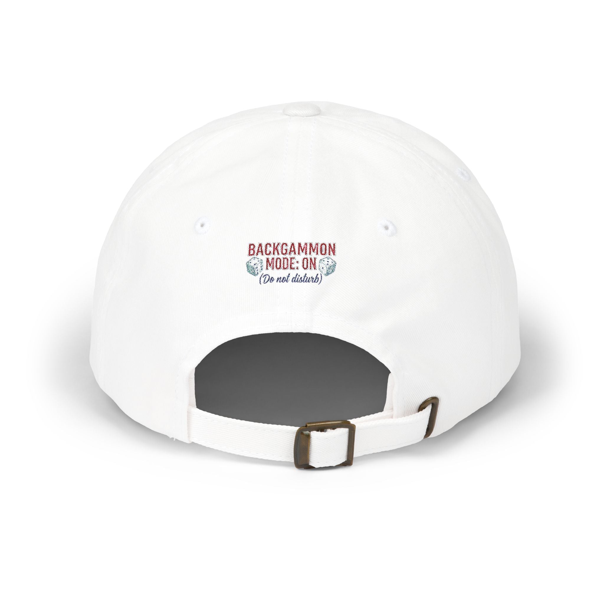 Backgammon Mode: On. Do Not Disturb  Dad Cap – Embroidered Baseball Hat