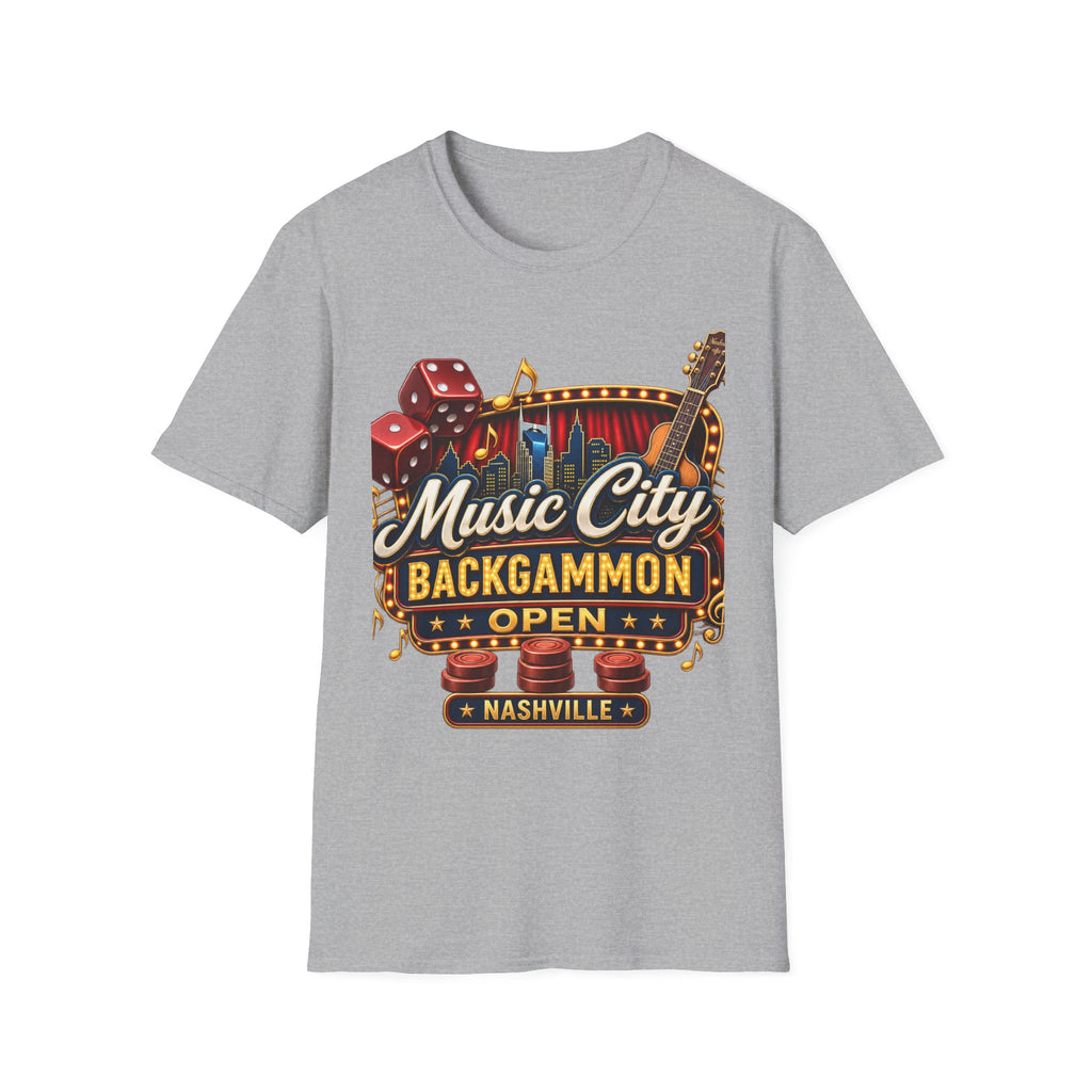 Music City Backgammon Open Nashville T-Shirt