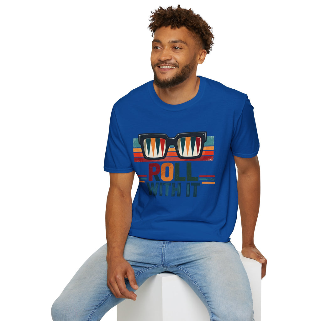 Roll with it 2 T-Shirt — Retro Summer Vibes Graphic Tee
