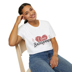 Backgammon Heart T-Shirt — "I Love Backgammon" Casual Tee