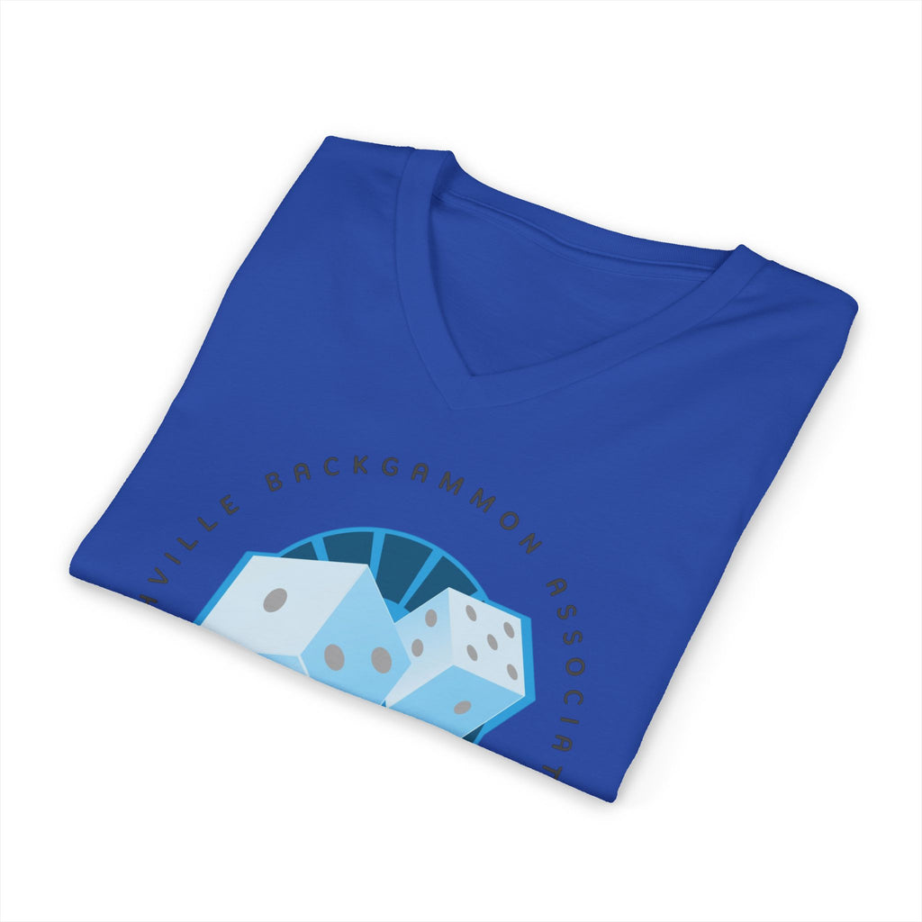Nashville Backgammon Association "Let's Roll" V-Neck Tee