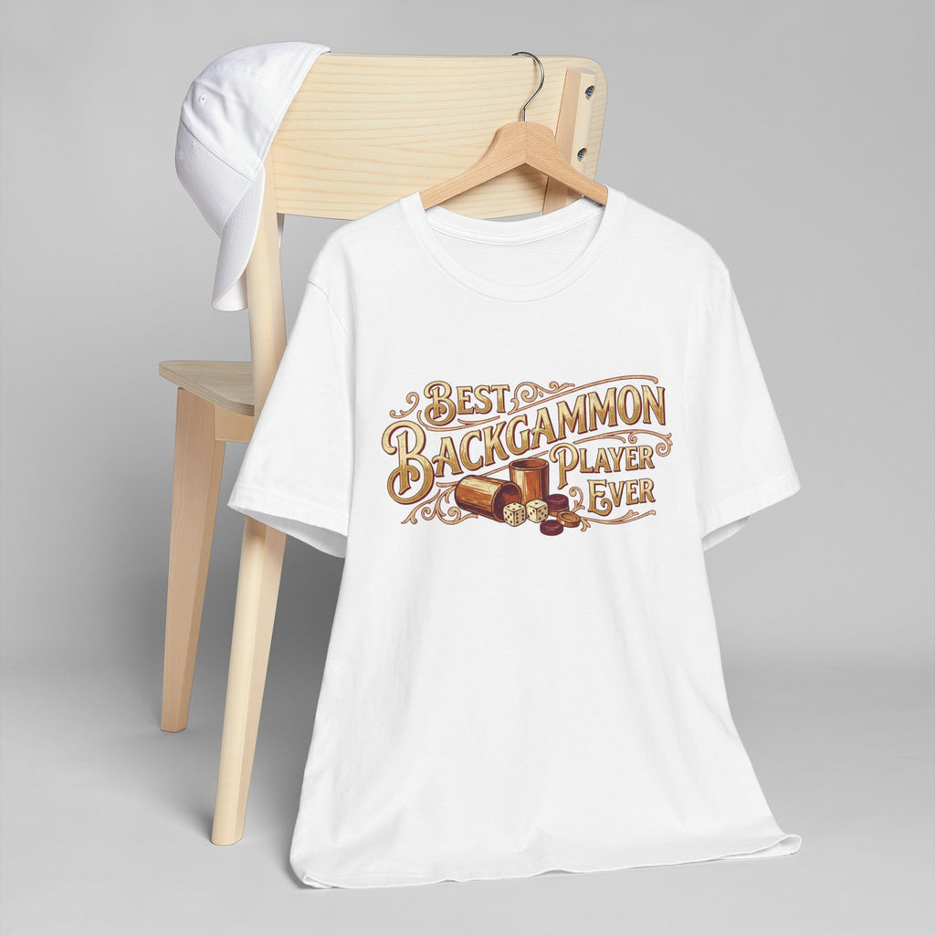 Best Backgammon Player Ever Unisex Jersey T-Shirt