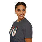 Backgammon Heart T-Shirt — "Kindness & Backgammon: Always a Good Move"