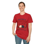 Backgammon T-Shirt — "Department of Strategy & Luck" Vintage Game Tee