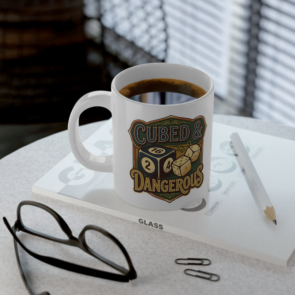 Cubed & Dangerous Jumbo Mug, 20oz