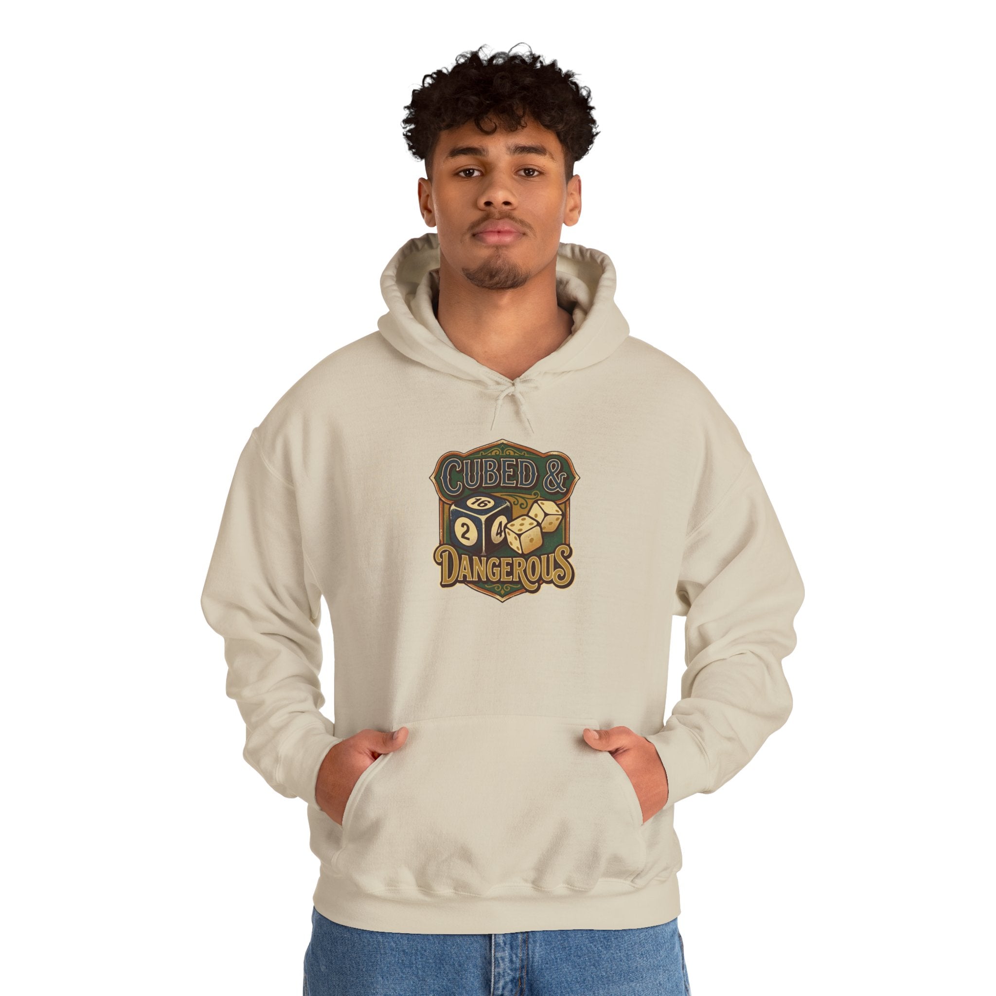 Cubed & Dangerous Unisex Heavy Blend™ Hooded Sweatshirt