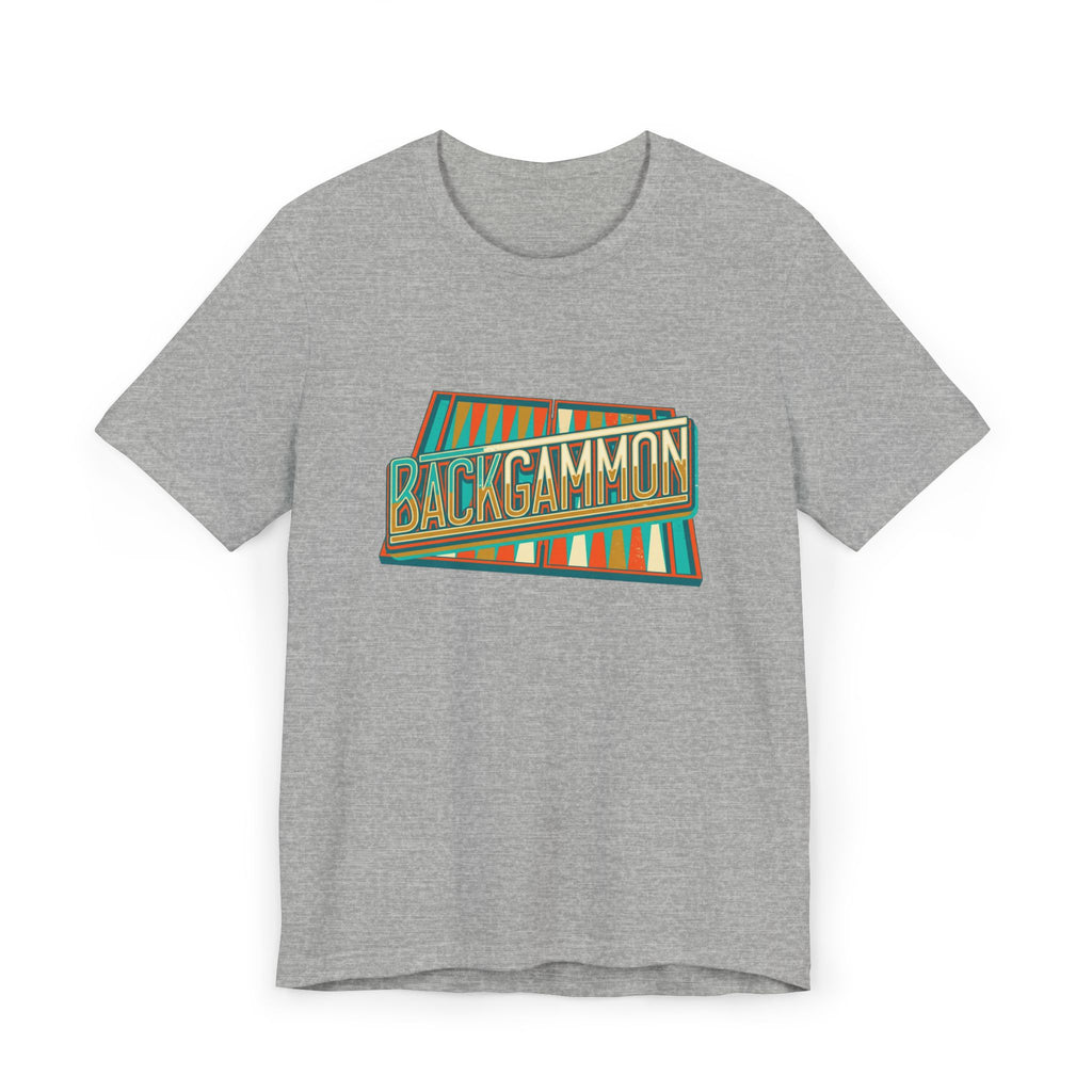 BackgammonT-Shirt — Vintage Retro Game Tee