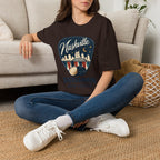 Nashville and Backgammon 2 T-Shirt — "Always a Good Idea" Vintage City Game Tee