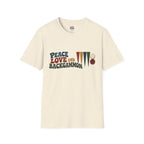 Peace, Love and Backgammon T-Shirt