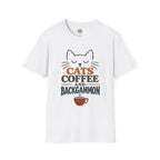 Cats, Coffee and Backgammon 1 T-Shirt