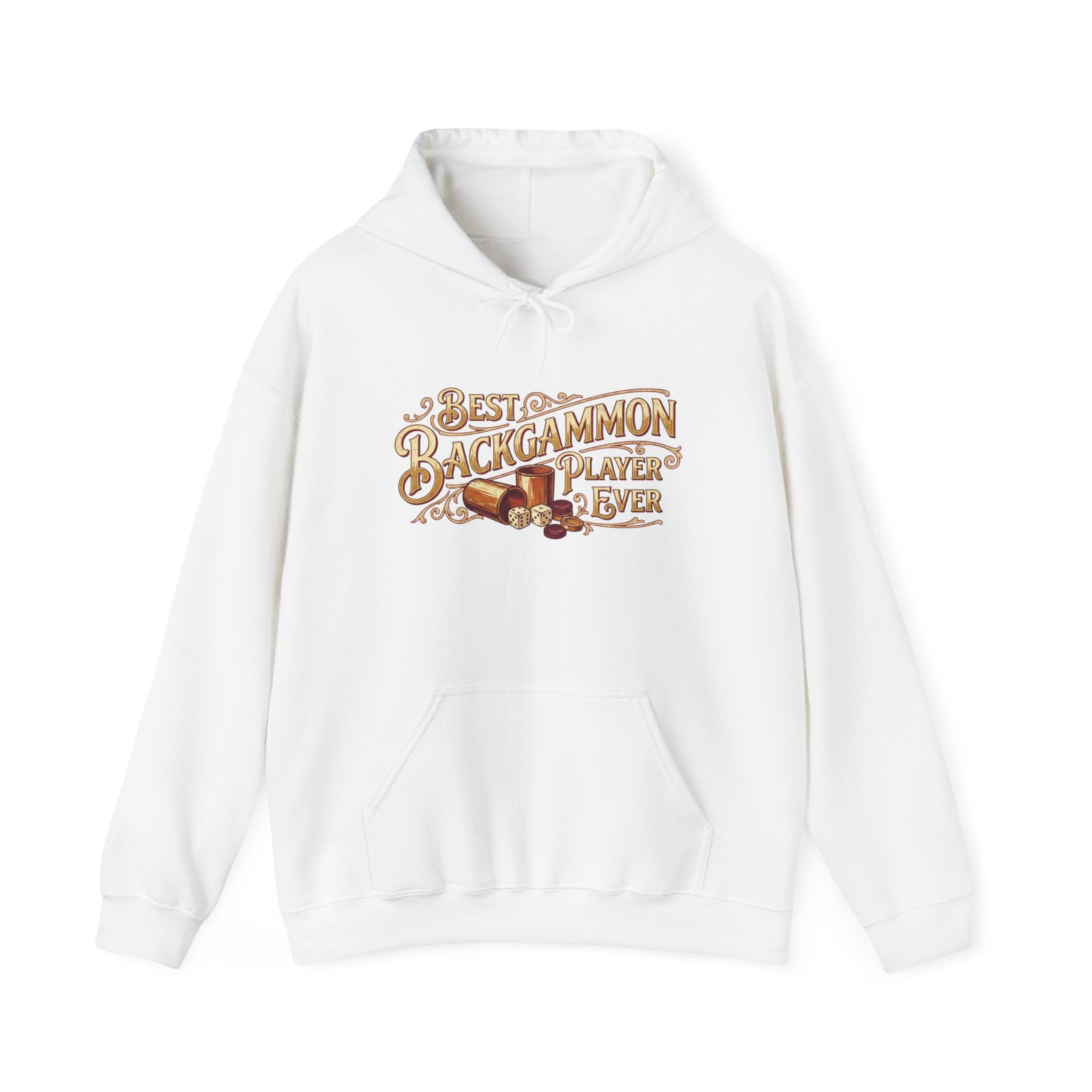 Best Backgammon Player Ever Unisex Heavy Blend™ Hooded Sweatshirt
