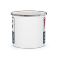 Women's World of Backgammon Enamel Camping Mug — Logo Campfire Coffee Cup