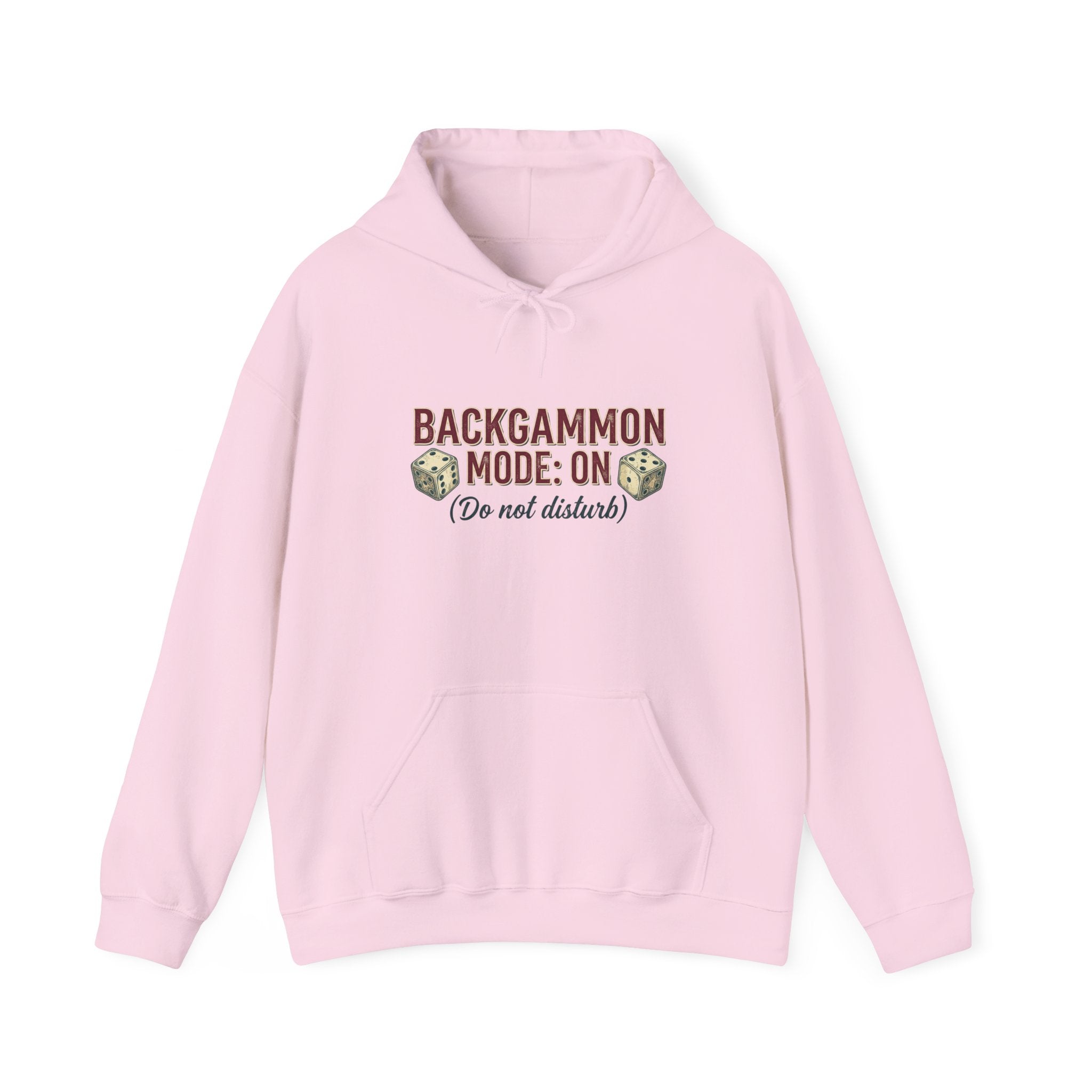 Backgammon Mode: On. Do Not Disturb Unisex Heavy Blend™ Hooded Sweatshirt