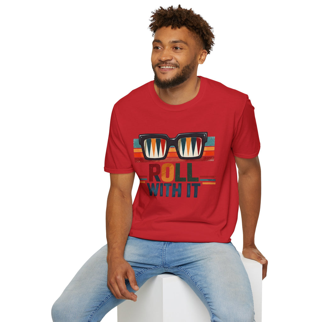Roll with it 2 T-Shirt — Retro Summer Vibes Graphic Tee