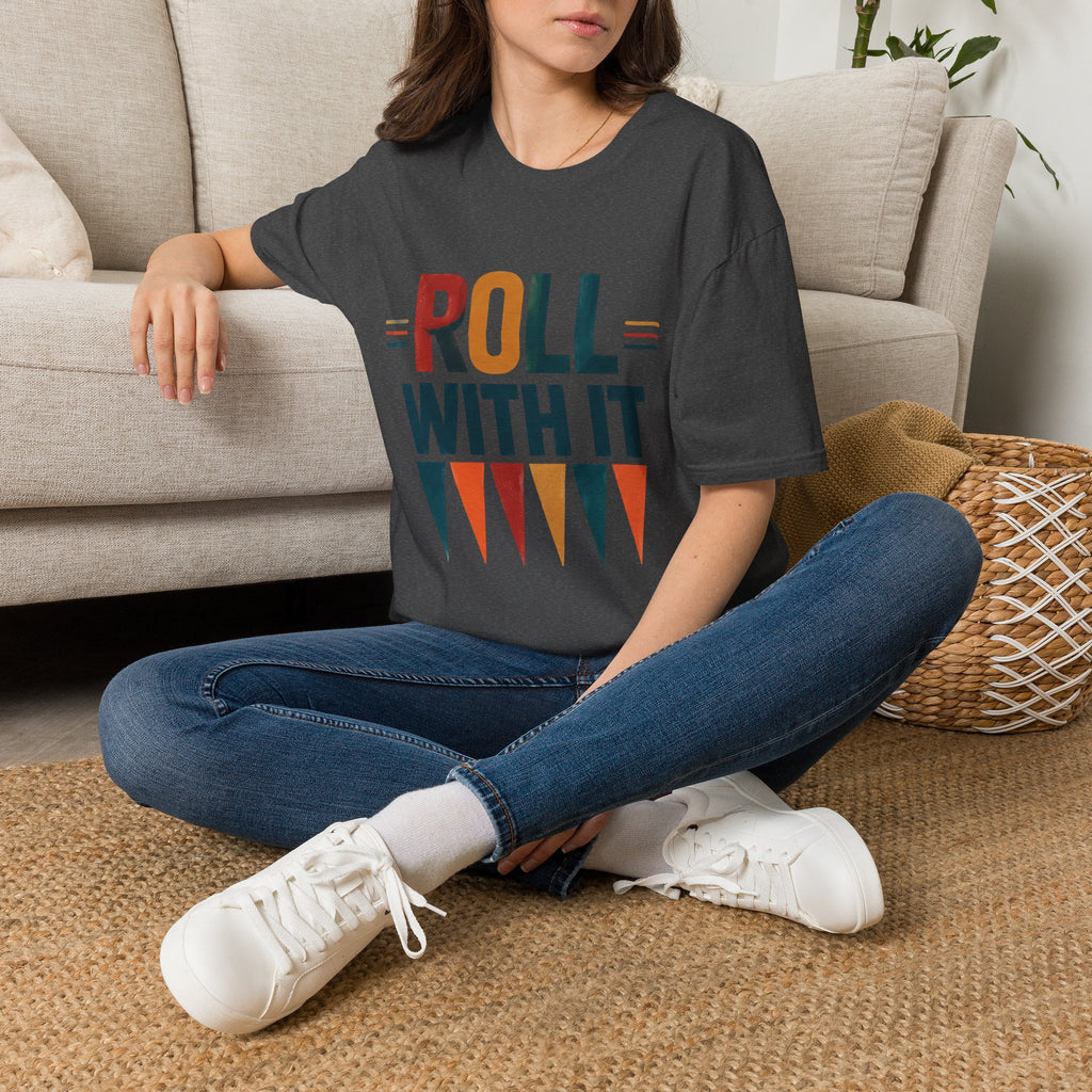 Roll With It T-Shirt — Retro Graphic Tee