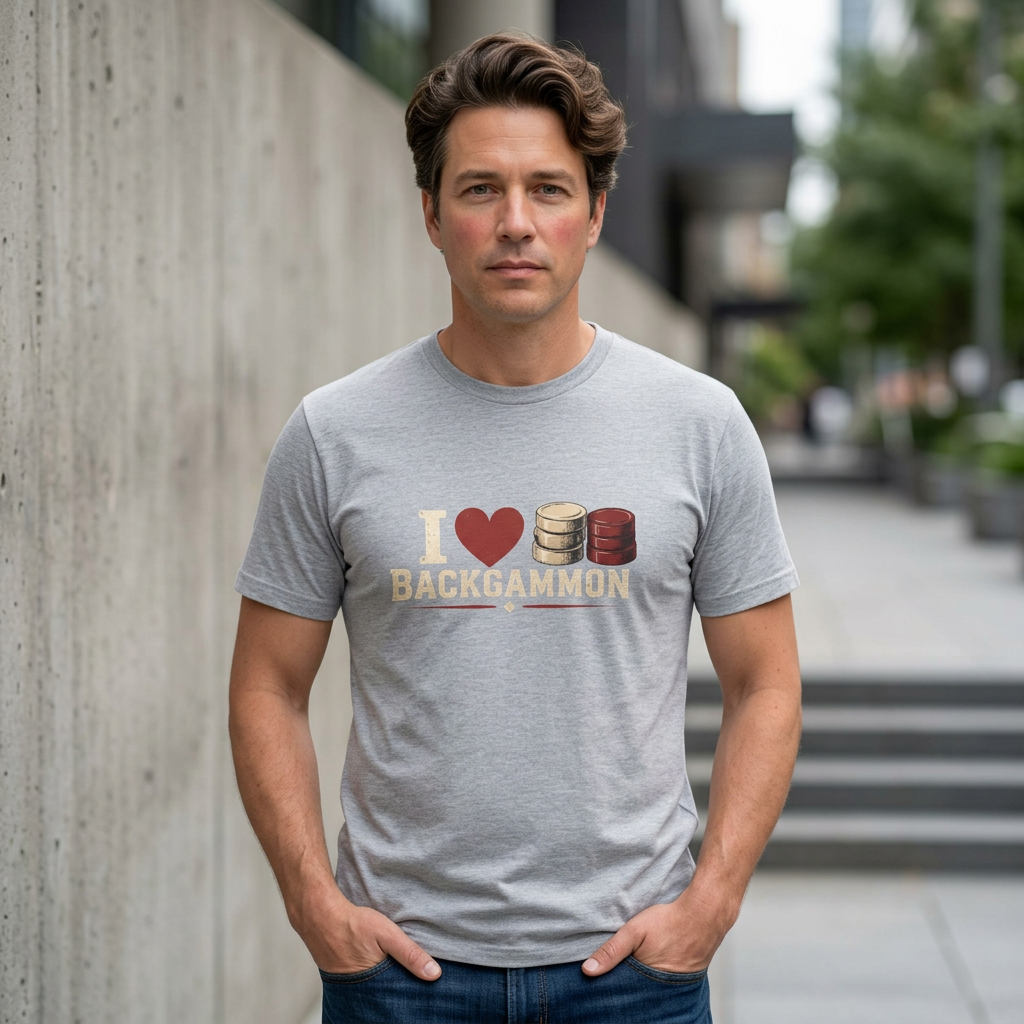 Love Backgammon T-Shirt