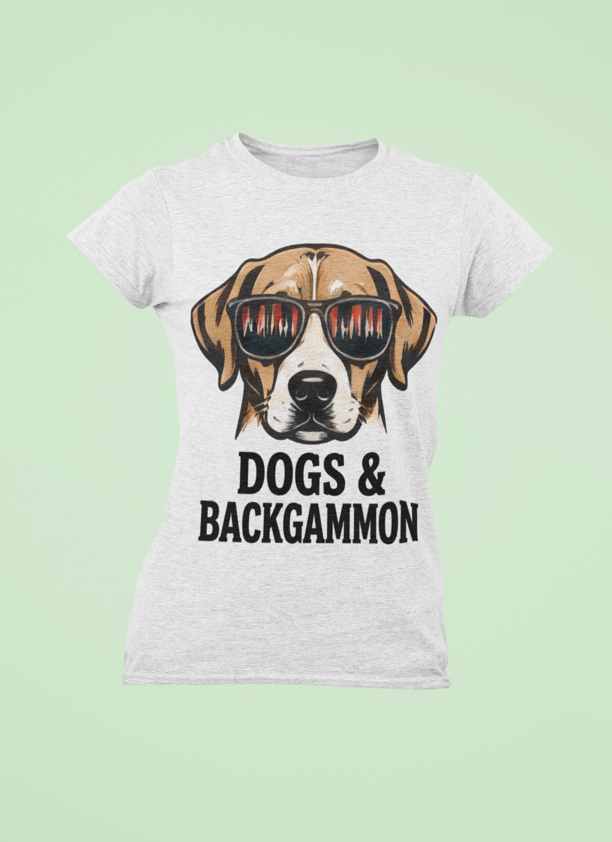 Dogs and backgammon T-Shirt