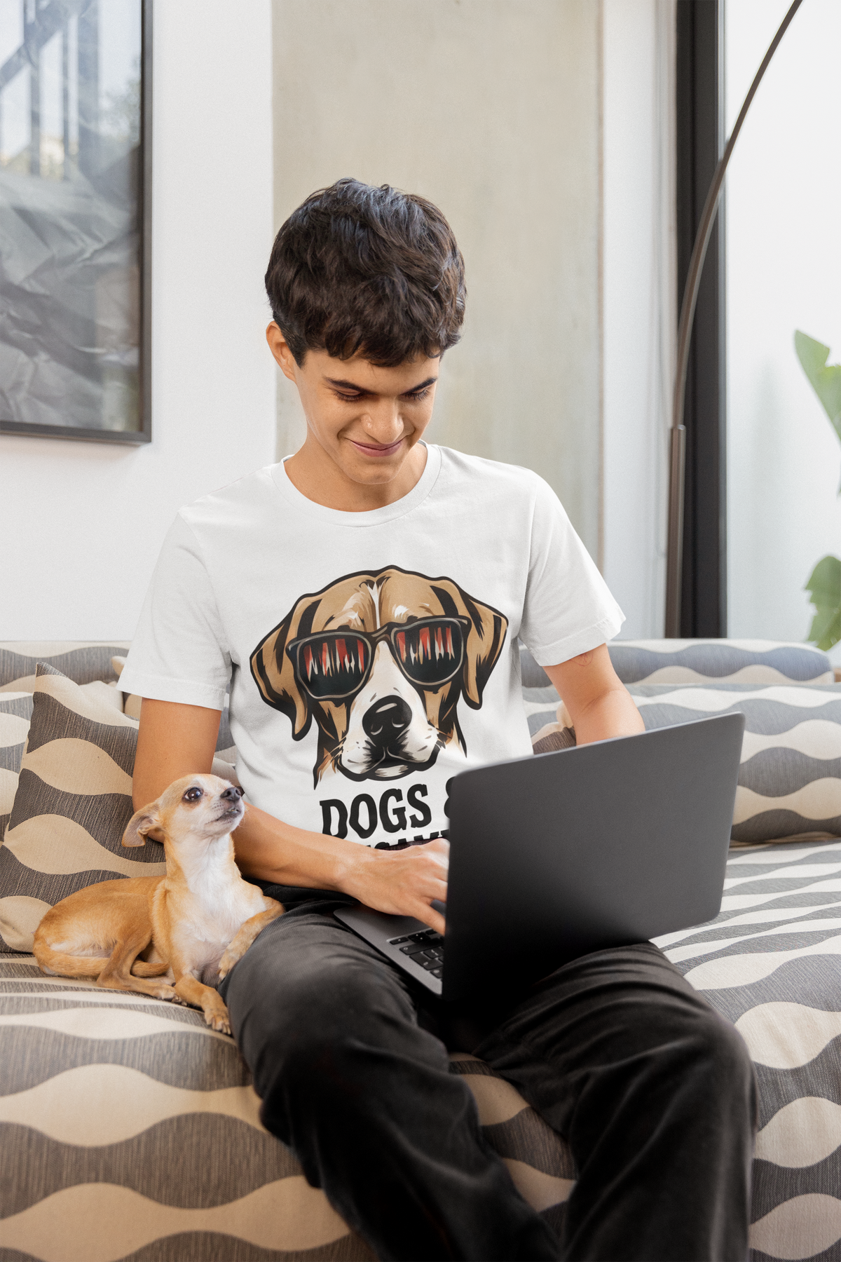 Dogs and backgammon T-Shirt