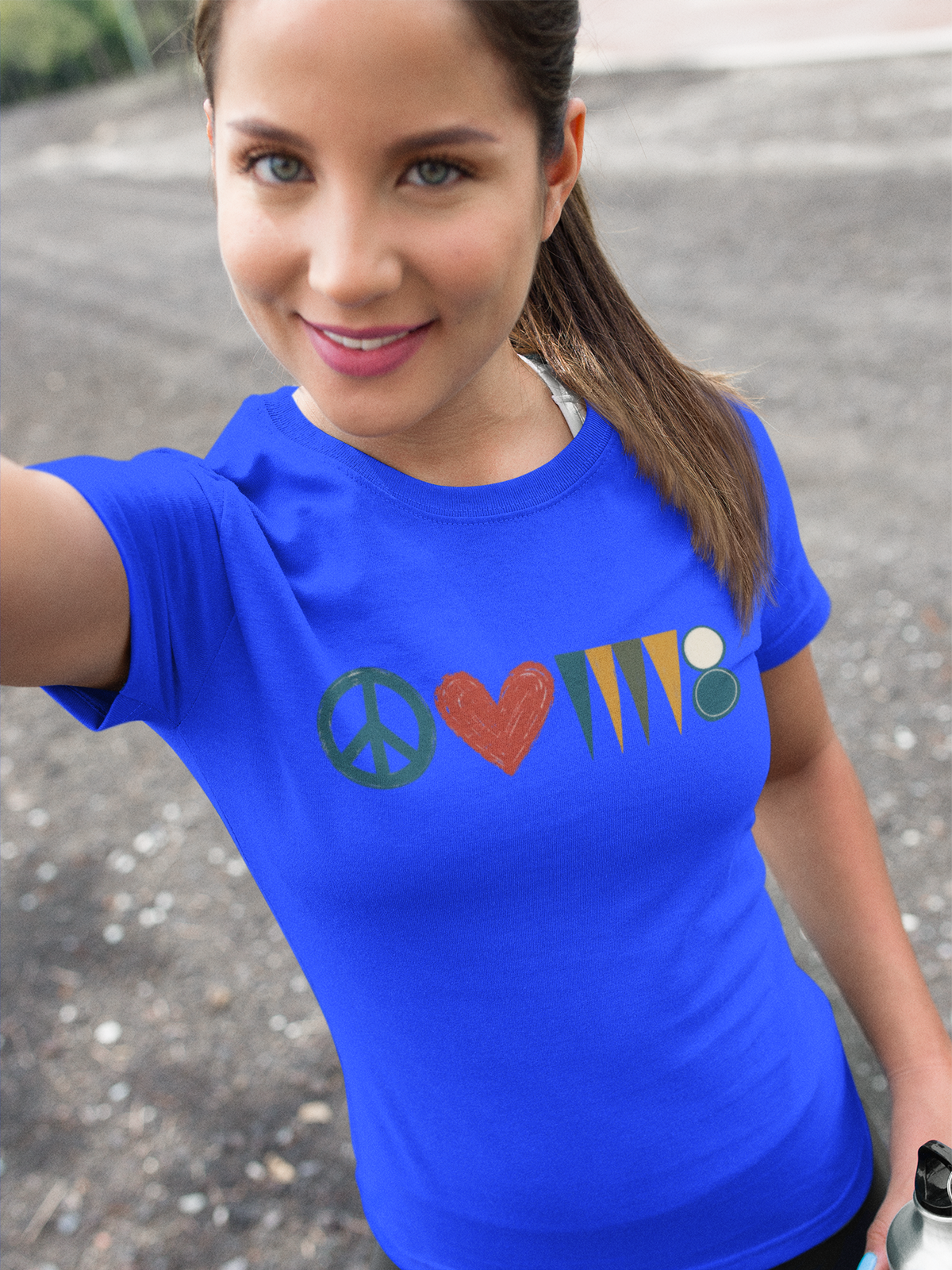 peace love and backgammon 3 T-Shirt — Retro Nature Wildlife Tee