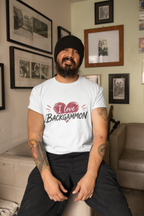 Backgammon Heart T-Shirt — "I Love Backgammon" Casual Tee