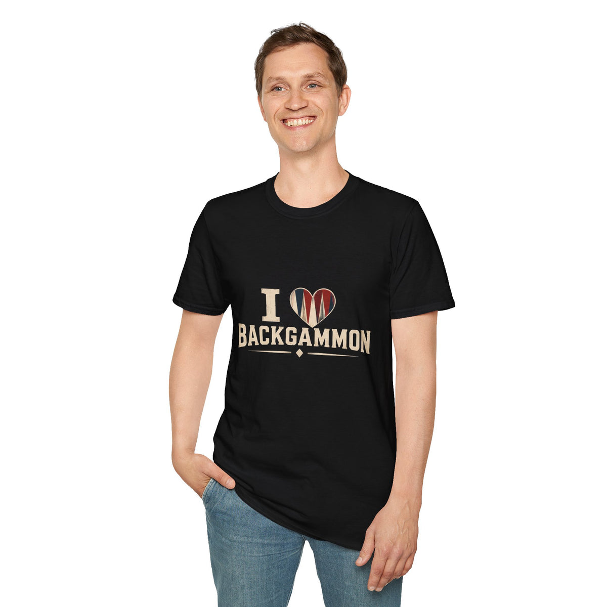 i love backgammon T-Shirt
