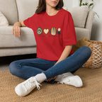 Peace Love and Backgammon 2 T-Shirt