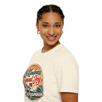 Backgammon T-Shirt — “Be Kindness Spread Joy Play Backgammon 2” Retro Graphic Tee