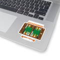 It's Okay If You Don't Like Backgammon Kiss-Cut Sticker — Retro Board Game Design