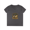 Cubed & Dangerous Ladies' V-Neck T-Shirt
